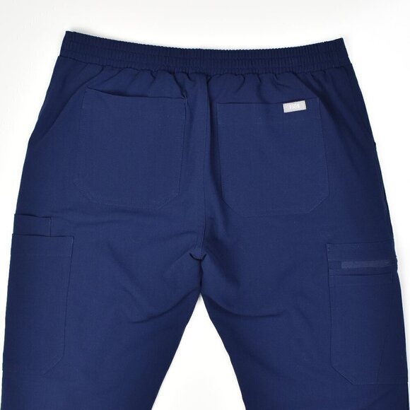 FIGS TW2000 Yola Skinny Scrub Pants Technical Collection Navy S - Picture 3 of 7